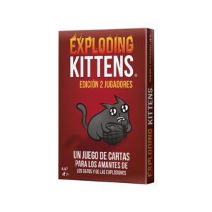 EXPLODING KITTENS EDICIÓN 2 JUGADORES