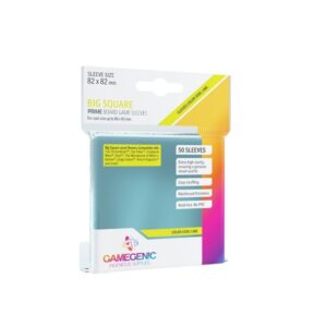 PROTECTORES SQUARE BIG 82X82MM PRIME GAMEGENIC