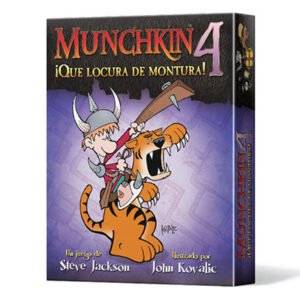 MUNCHKIN 4: ¡QUÉ LOCURA DE MONTURA!