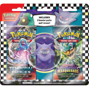 POKÉMON TCG - BACK TO SCHOOL ERASER BLISTER 2024 (GENGAR)