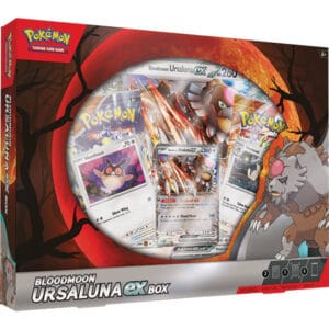 POKÉMON TCG:  BLOODMOON URSALUNA EX BOX (ESPAÑOL)