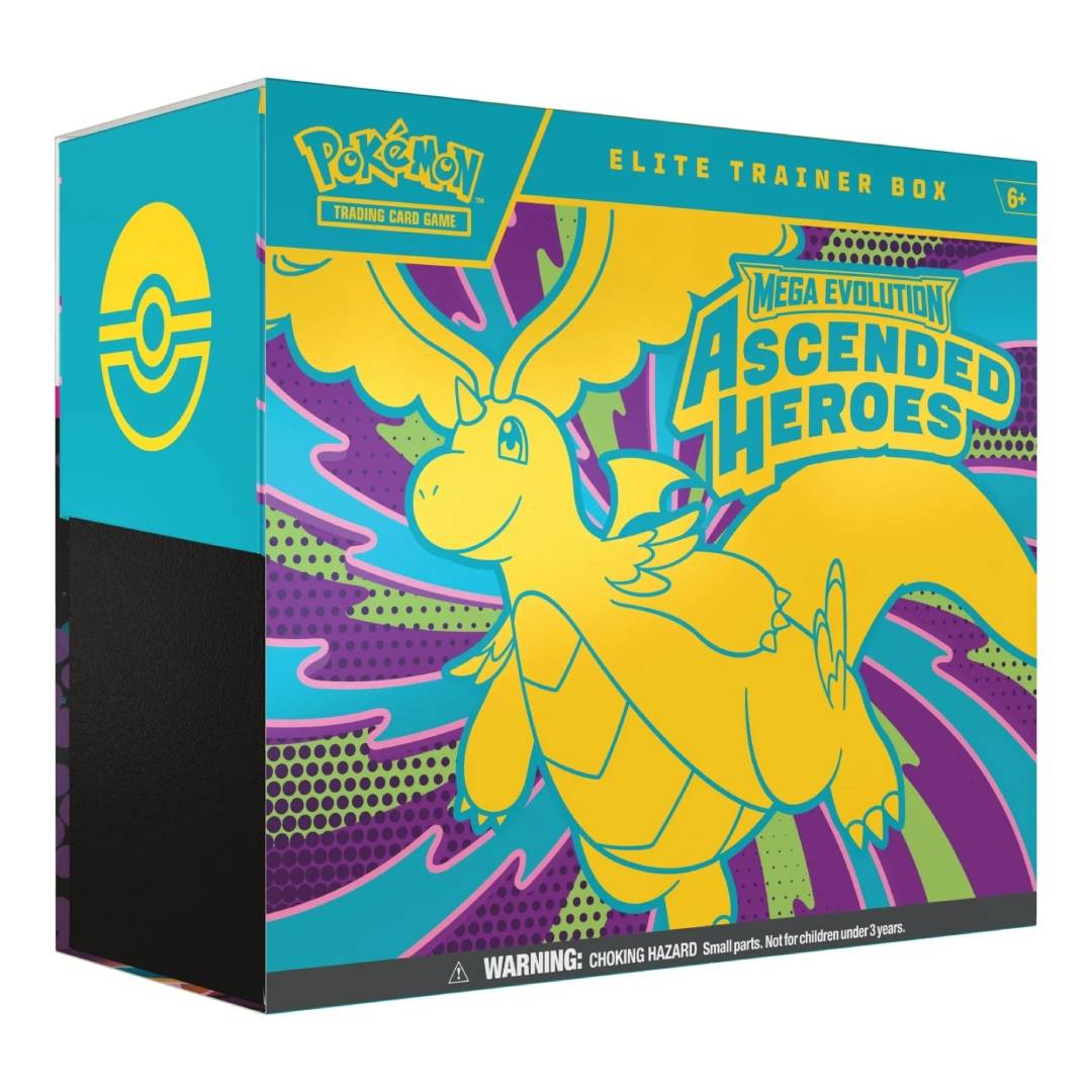 POKEMON TCG: ASCENDED HEROES ELITE TRAINER BOX INGLES