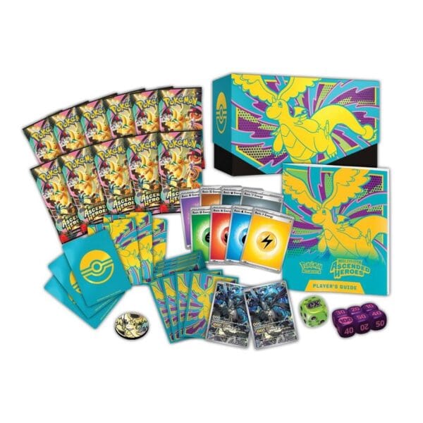 POKEMON TCG: ASCENDED HEROES ELITE TRAINER BOX INGLES - Imagen 2