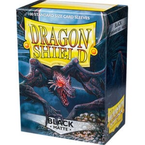 PROTECTORES DRAGON SHIELD STANDARD MATTE: BLACK