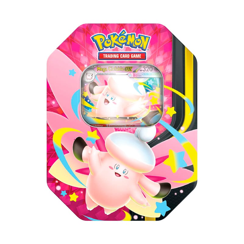 (PREVENTA) POKEMON TCG: MEGA MOONLIT TIN INGLES - Imagen 2